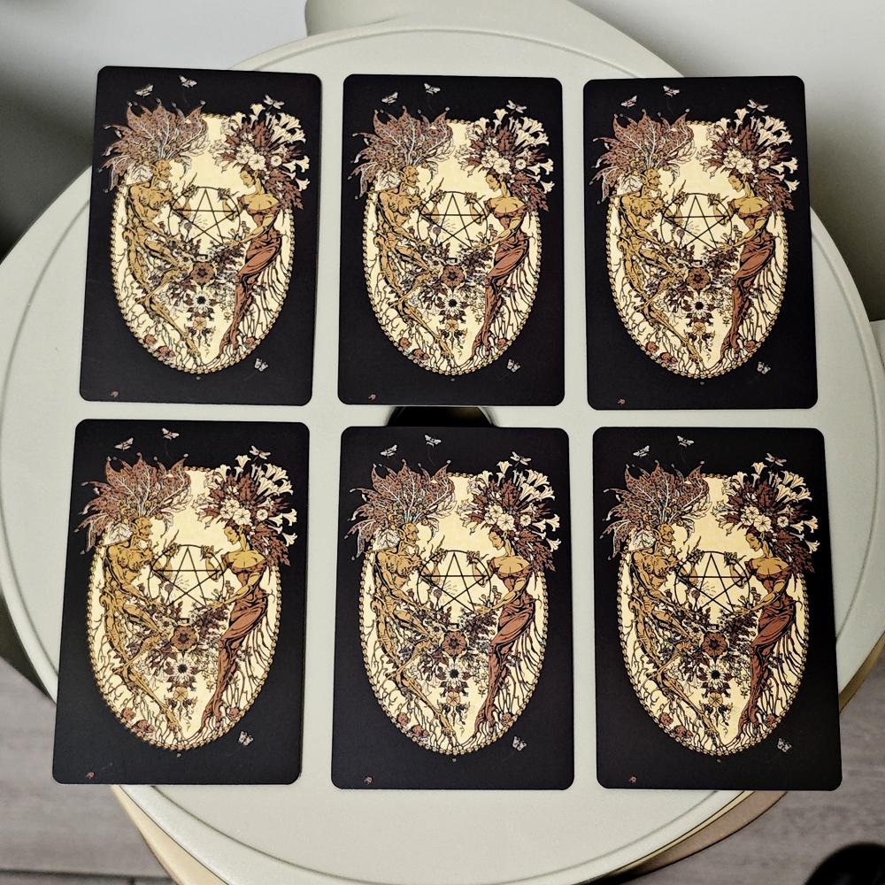 33pcs Magickal Botanical Oracle 10*6.5cm Plants From The Witch's Garden Cards