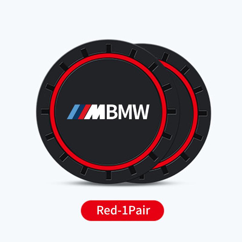 2 Paar Auto-Becherhalter Wasserbecher Rutschfestes Silikagel Pad Halter Matte für BMW E84 E87 E90 E91 E92 E93 F10 F20 F30 F40 F15 F25 F26
