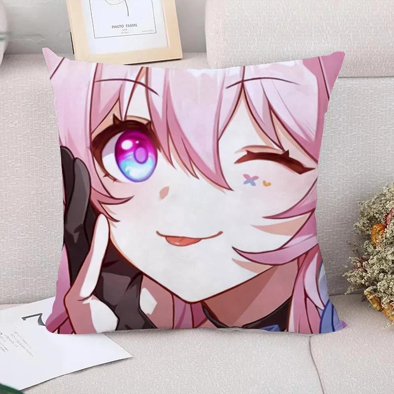 Honkai Star Rail Pillow Cover Cushions Home Decor Car Decoration Decorative Pillowcase  Cushion Covers for Bed Pillows Sofa