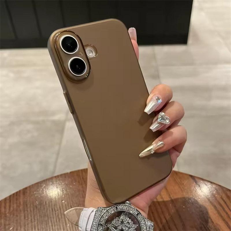 Ultra Thin Matte Clear Shockproof Cover for iPhone 16/15/14/13/12 Mini/11 Pro Max/X/XR/XS - Slim Protective Cases