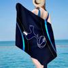 Toalla de Playa de Microfibra del Tottenham Hotspur Football Club, Ligera y de Secado Rápido, para Viajes de Verano, Esencial para la Playa, Piscina