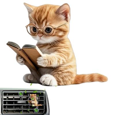 Onuuzivl Car Air Conditioner Vent Clip | Cute Cat Design Car Air Purifier Vent