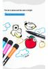 Letu 8830A Magnetic Whiteboard Marker with Eraser - Eco-friendly, Colorful, Easy-to-Erase Pen for Children & Students