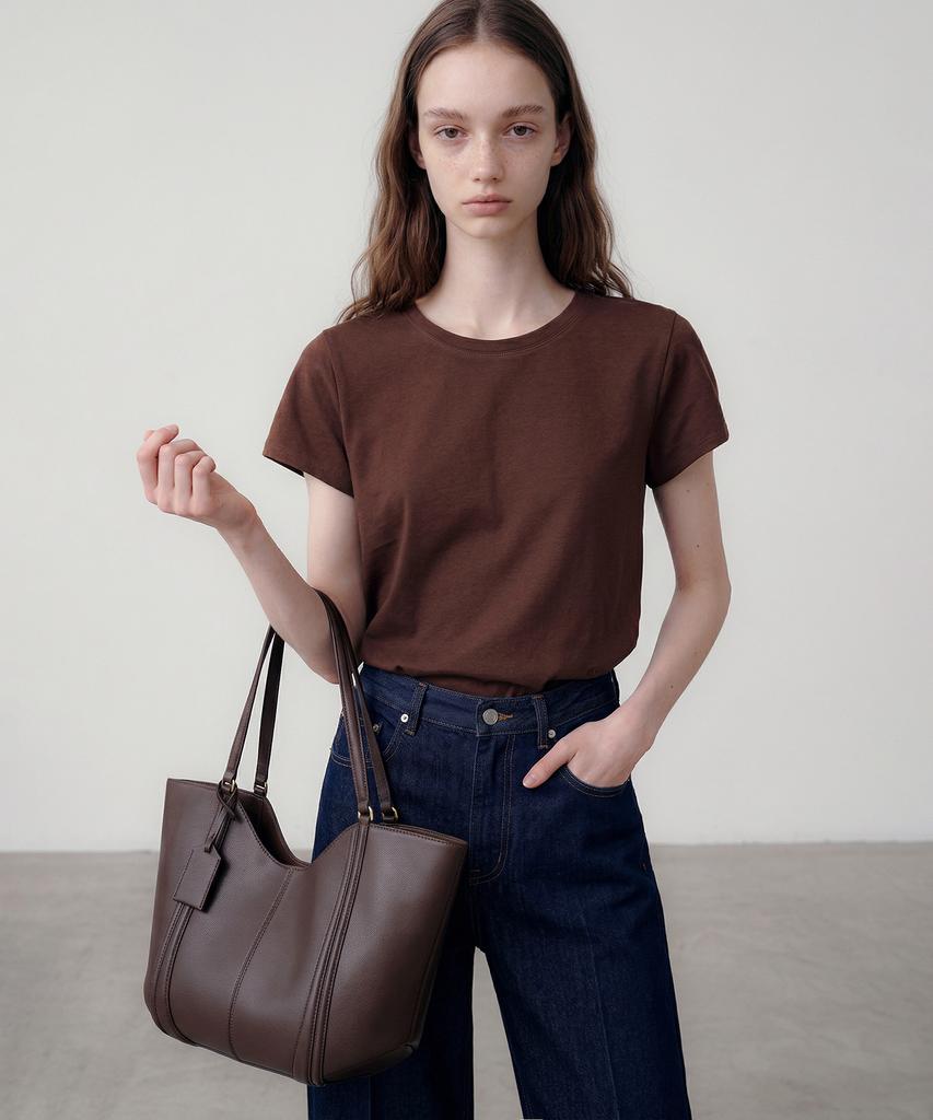 Lugkaeseuteu Paulette Basic T-Shirt / Paulette Basic T-Shirt_6Colors