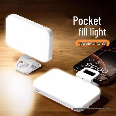 2025 Portable LED Selfie Light for Mobile Photography and Live Streaming
