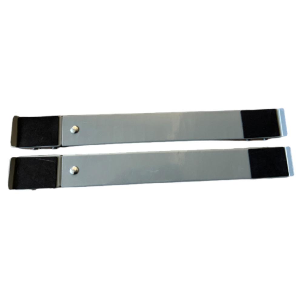2Pcs/Set Sliding Washing Machine Stand Anti-Skid Retractable Refrigerator Raised Base Multi-Functional Adjustable серый