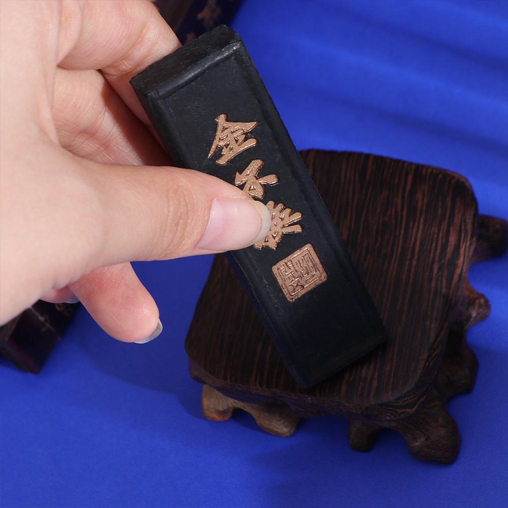 

Black Grinding Ink Block Writing Calligraphy Solid Ink Chinese Calligraphy Ink Stick Artist 50g