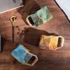240ml Ceramic Tea Coffee Cups Irregular Shape Retro Drinkware Milk Coffee Mug Home Kitchen Desktop Juice Cup Handheld Type Mugs
