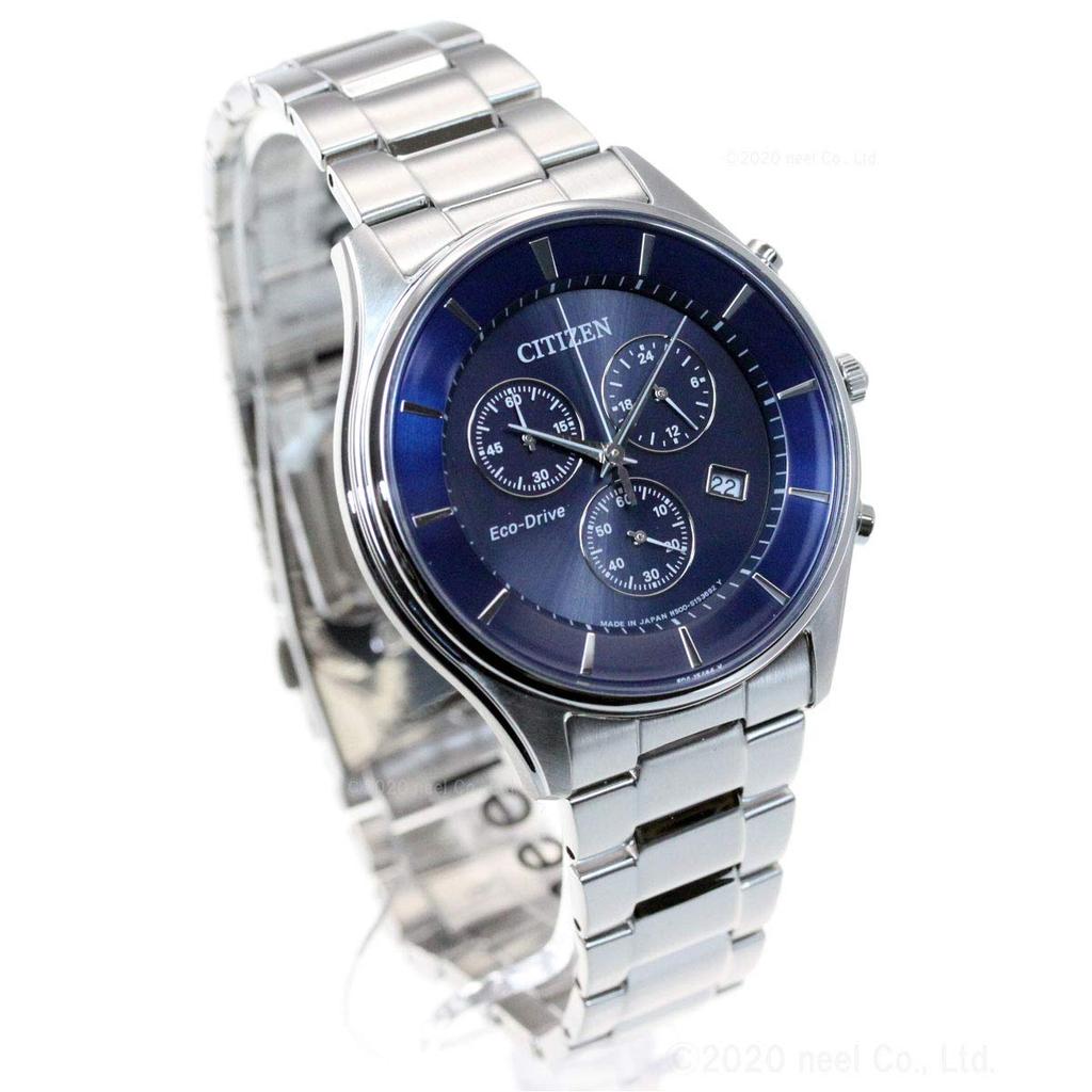 CITIZEN COLLECTION Thin Chronograph Watch Eco-Drive AT2360-59L Men's