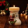 Christmas Stockings Shape Ornament Making Gypsum Cup Mold DIY Glue Mold Aromatherapy Candle Cup Aromatherapy Candles Mold