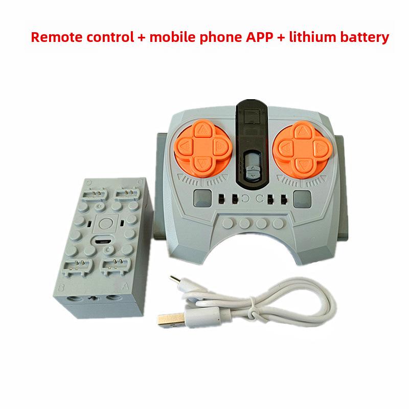 8-Channel Remote Control for Lego-Compatible MOC with Lithium Battery and PF Technology