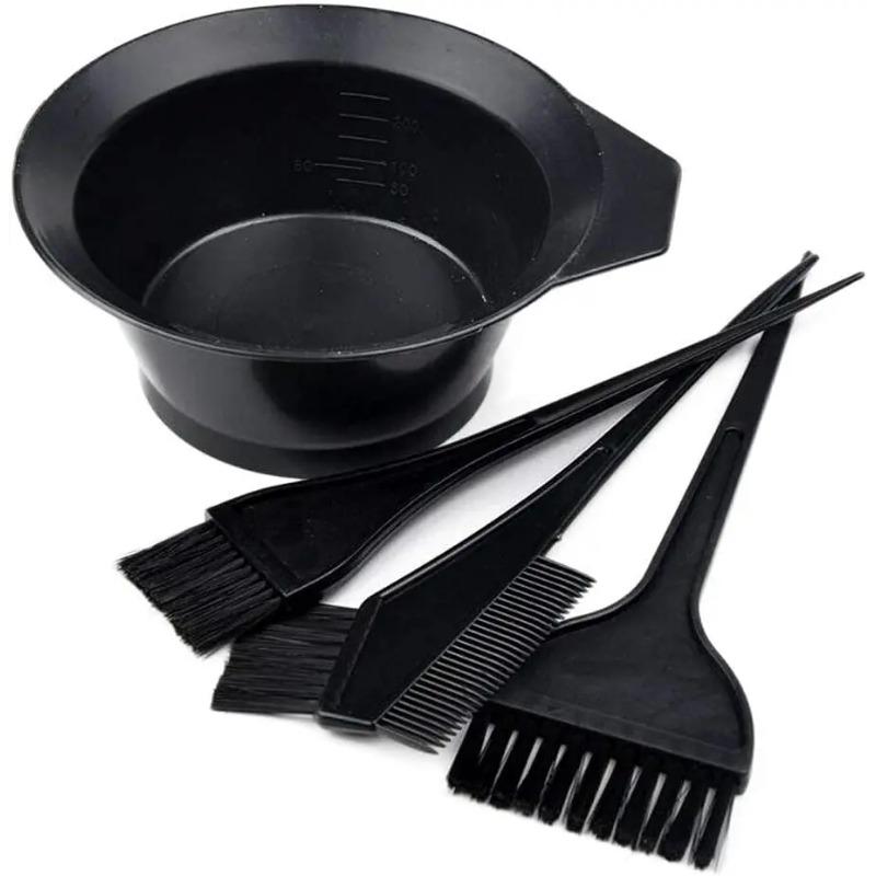 4pc Hair Coloring Kit, Hair Dye Brush, Tools for Hair Coloring Kit–Professional Dyeing Tools Set –Perfect for DIY and Salon Use
