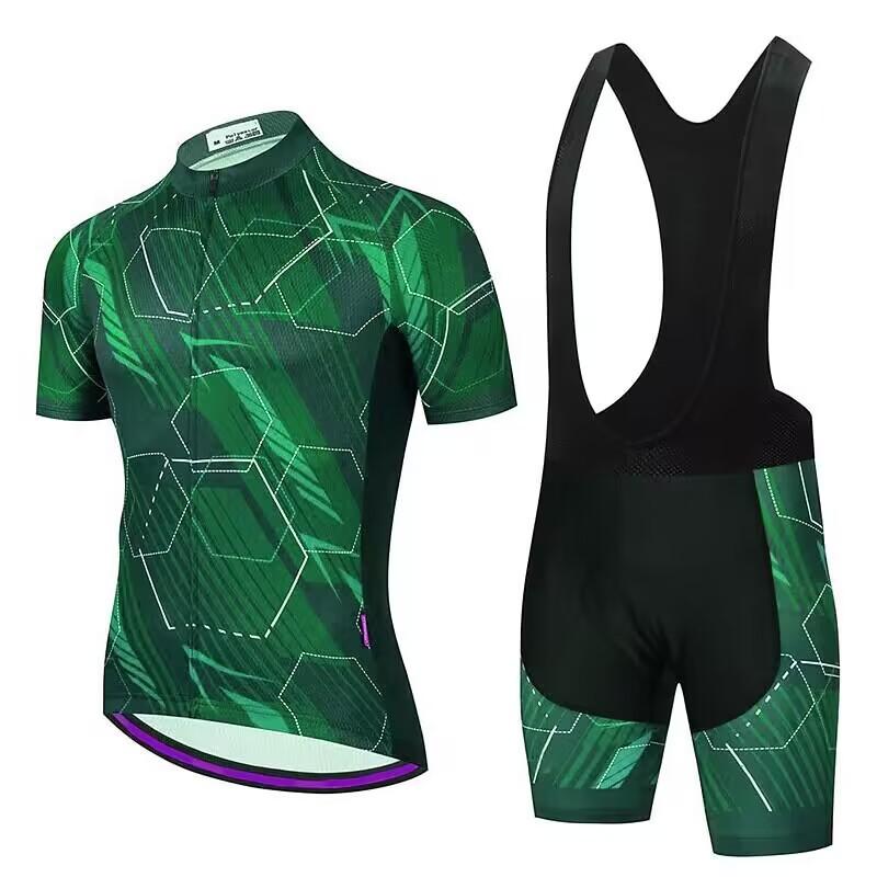 2026 Cycling Suit, Short-sleeved Cycling Suit for Men and Women, Road Bicycle, Mountain Summer Quick-drying, Breathable Quick-drying, Sweat Absorption