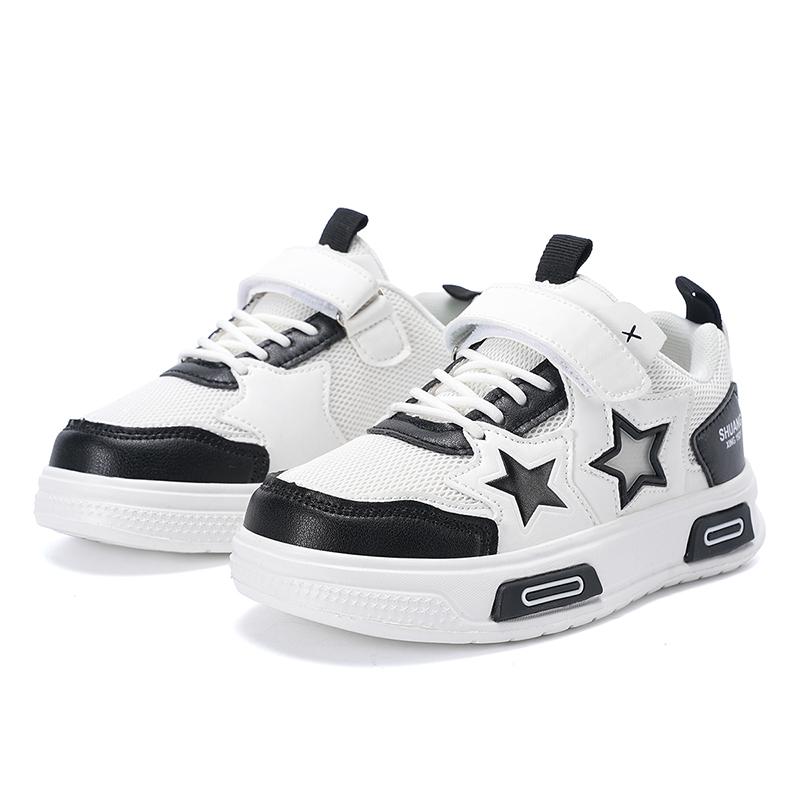 Spring New Comfortable Kids Running Shoes Fashion Cute High Quality Sneakers Children's Hot Selling Anti Slip Simple Board Shoes
