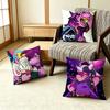 COOL DDeltaruneS Susie Pillow Case Pattern Printed Pillowcase For Living Room Sofa Cushion Cover
