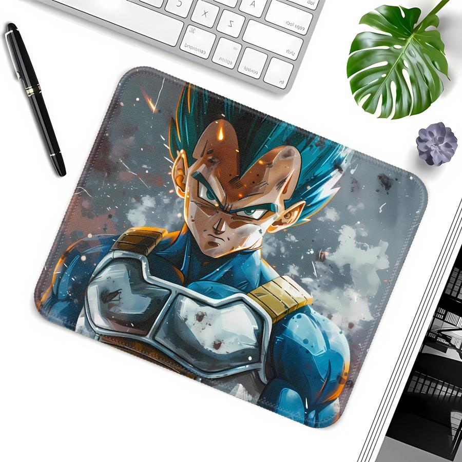 Mouse Pad Desk accessories Game Console Pad Keyboard Mouse Pad Computer Laptop Pad office Pad rubber Dragon Cool Ball Vegeta