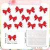 30PCS Resin Bow Cupcake Toppers Wedding Christmas Party Decorations Birthday Baby Shower Cake Decor Bow Tie Ornaments