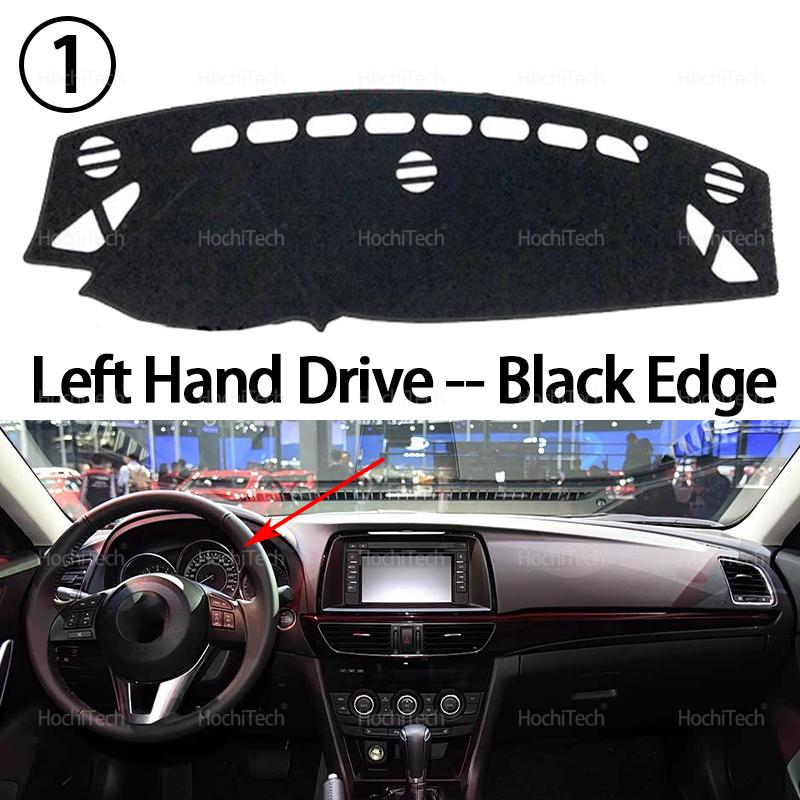 Car Dashboard Cover Protective Pad Dash Board Sunshade Carpet Anti-UV Dashmat for Mazda 6 Mazda6 2014 2015 GJ1 Atenza