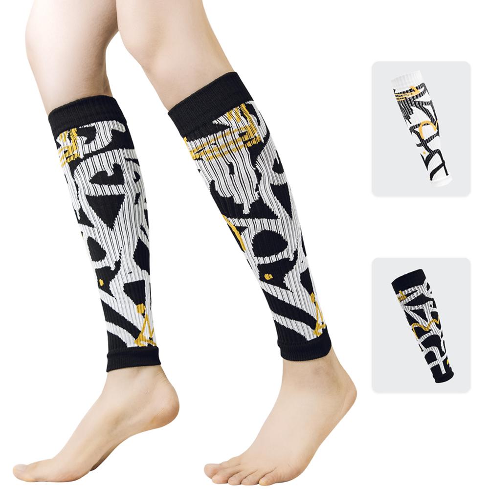 1 Pair Compression Sleeves For Running Sports Leg Calf Shin Splints Protection Men Women Knee Elbow Pads Safety
