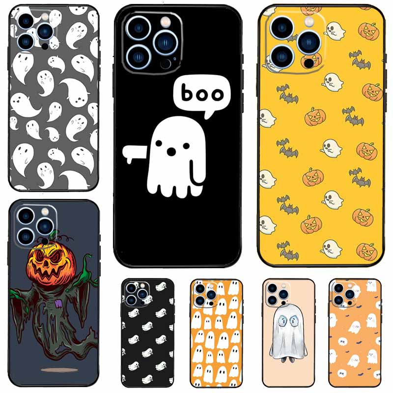 Cute Halloween Ghost Case For Samsung Galaxy A15 A35 A55 A56 A06 A16 A26 A36 A32 A52 A13 A33 A53 A14 A34 A54 A17