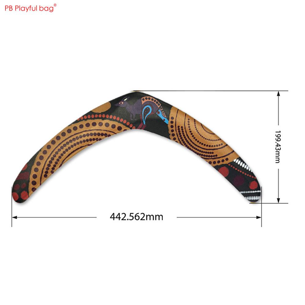 Professional EVA Outdoor Flight Boomerang Adult Child Outdoor Sports Game Toy Soft Safety Boomerang AC164 6