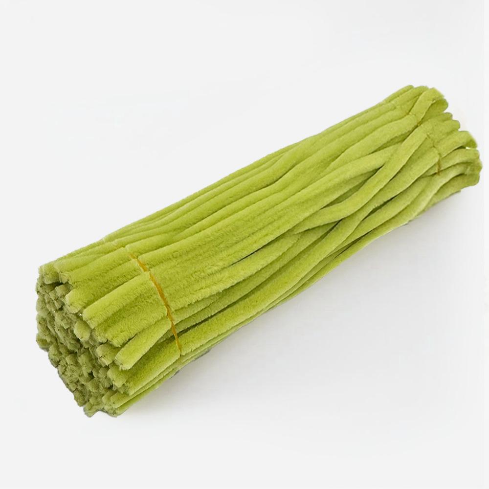 Youyou Tiger Twist Stick Handmade Super Soft Chenille Stems Educational Craft Materials for Macarons
