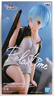 Banpresto Life In a Different World from Zero Re -Relax time-Rem T-Shirt Ver. (Prize)