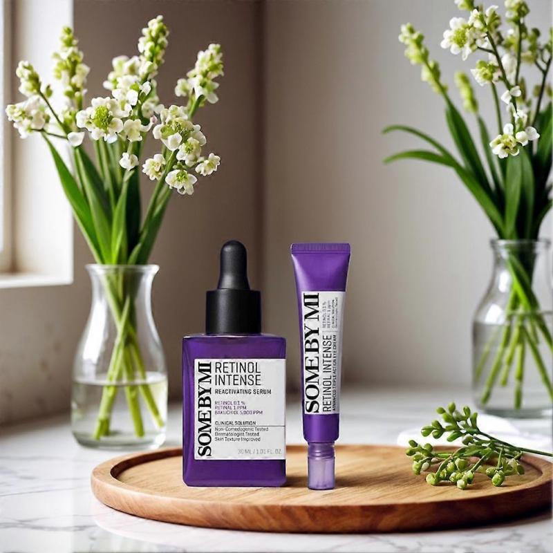 Purple Retinol Eye Serum 30ml Triple Action Formula Reduces Fine Lines Firms Eye Area Anti Aging