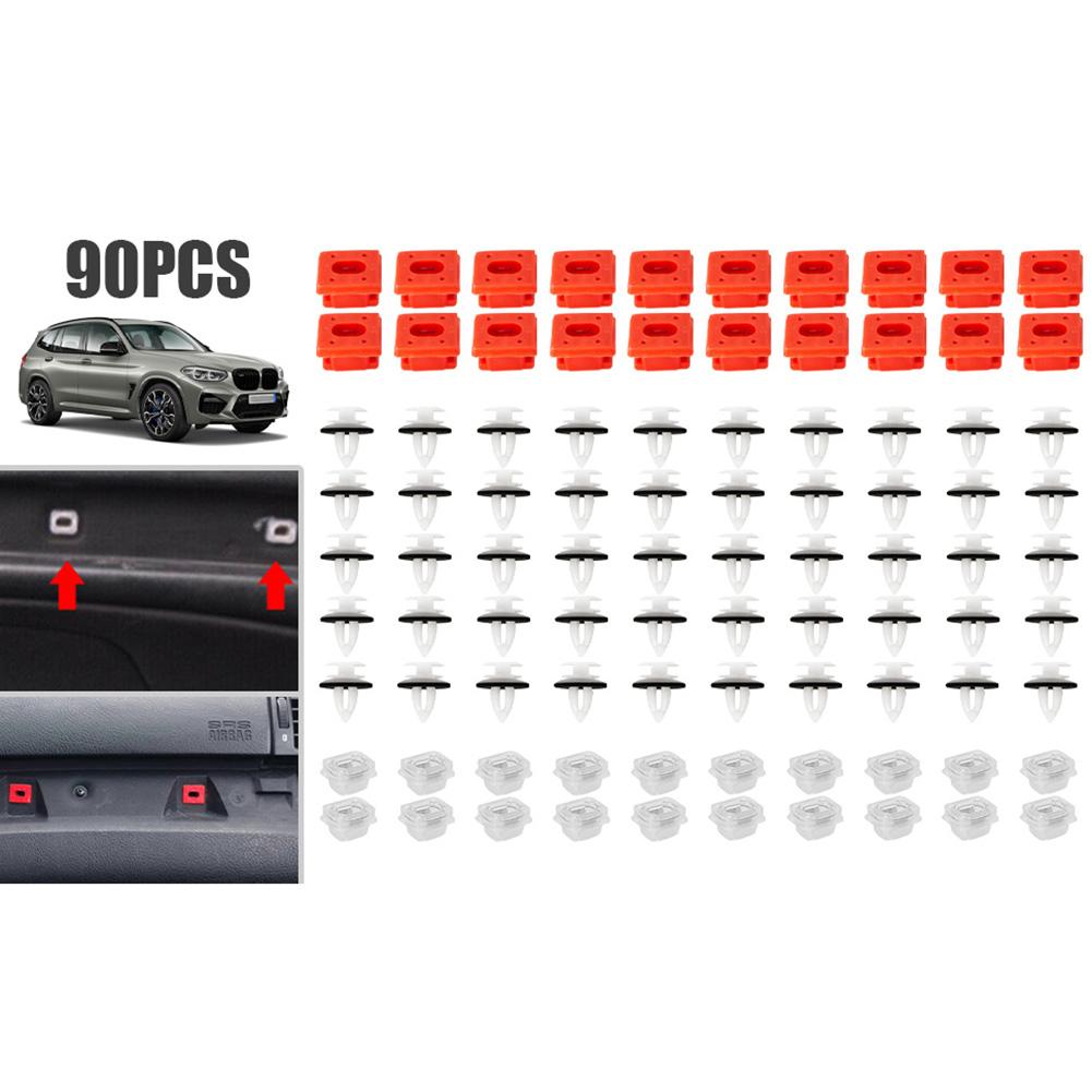 

51458266814 Автомобильный клип 90PCS Прочный новый застежка на бампер