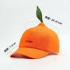 Original Orange Baseball Cap Children Spring and Summer Versatile Designer Niche Funny Fun Orange Cap Men