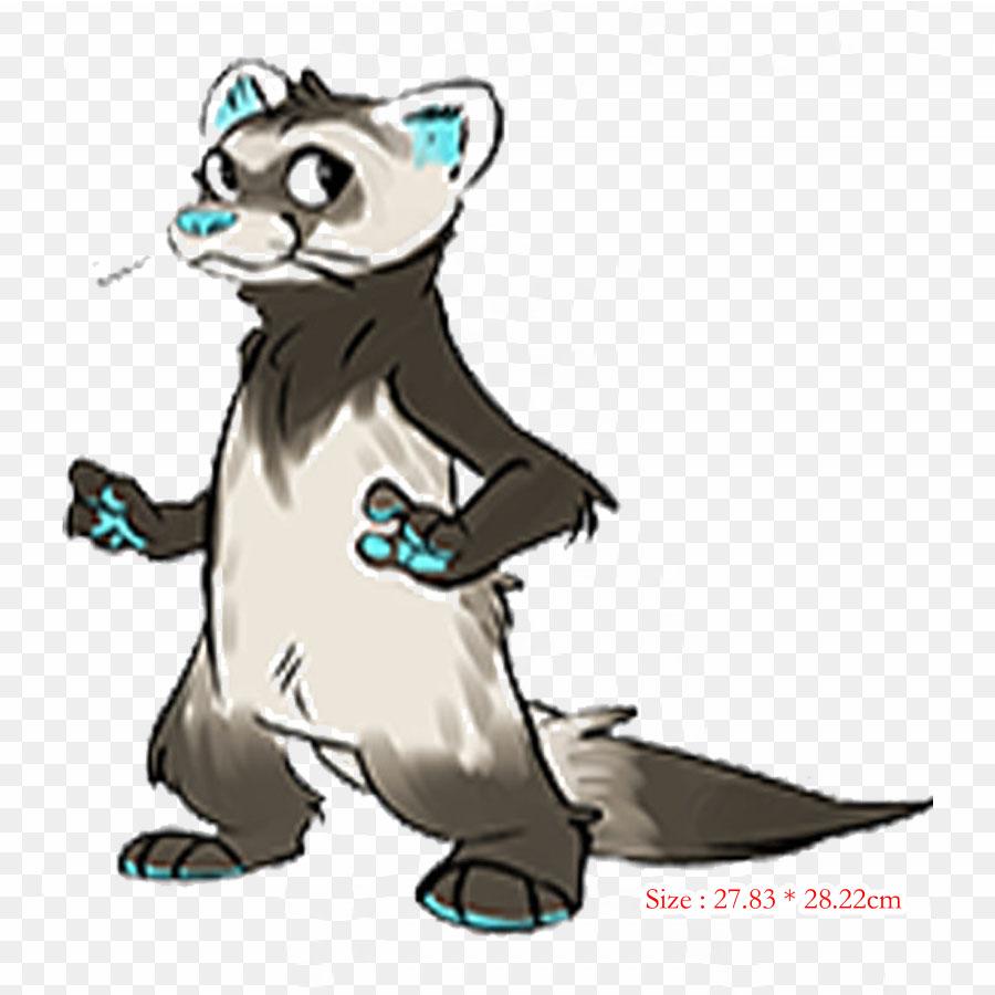 Cat Felidae Iron On Heat Transfer Printing Vinyl Patches Sticker for Clothes DIY Appliques Washable Patches