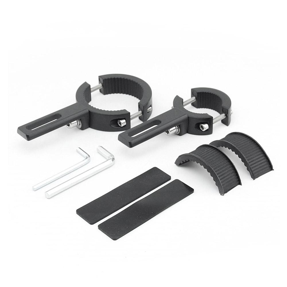 Motorcycle Fog Light Mounting Bracket Auxiliary Headlight Black Extension Universal Bracket Fog Driving Lights H0B5