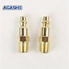 5pcs Quick Coupler Set, 1/4NPT Metal Air Hose Fittings, Universal Thread Standard, Brass Coupler Caps for Air Compressor