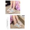 Girls Sequined Closed Toe Casual Summer Kids Sandals Korean Style Beach Sports Shoes