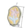 Cute Flower Handkerchief Hanging Toilet Kitchen Thick Cloth Super Absorbent Thick Handkerchief