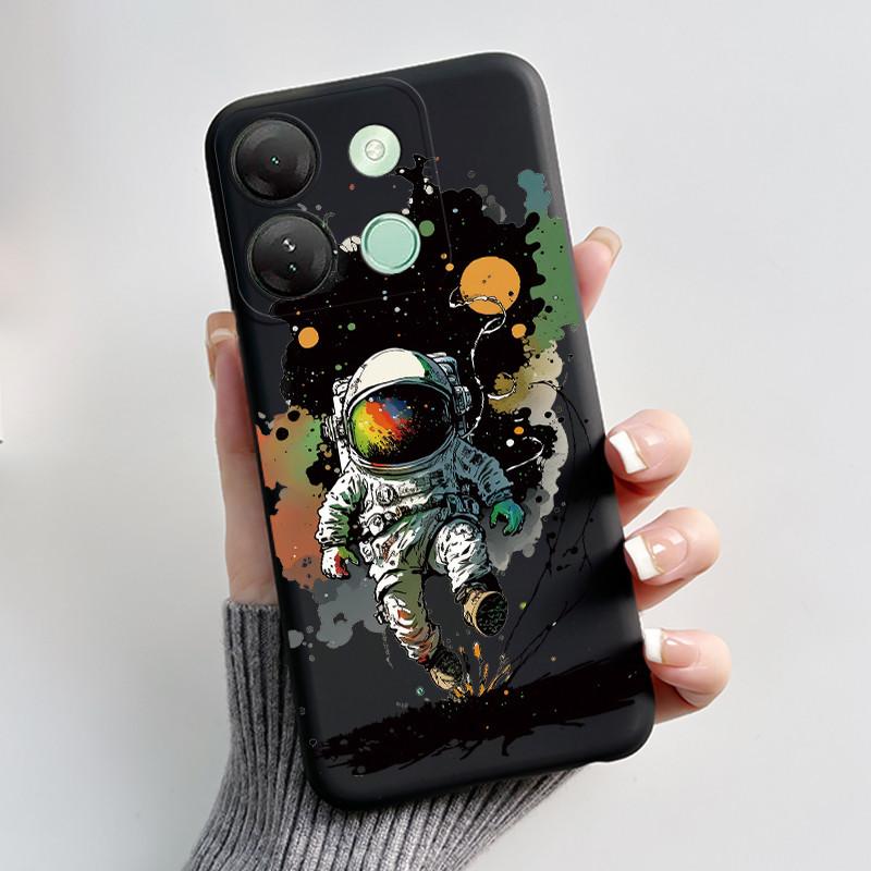 Cute Case For Infinix Smart 7 HD / Smart 7 Plus Fundas Coque Printing Shell Protective Cover Soft Silicone Cartoon Phone Casing