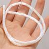 1 Strang Natürliche Süßwasser-Muschelperlen Weiß Rechteckliche Isolationsperlen Für Schmuckherstellung DIY Halskette Ohrringe Armband Perlen Zubehör