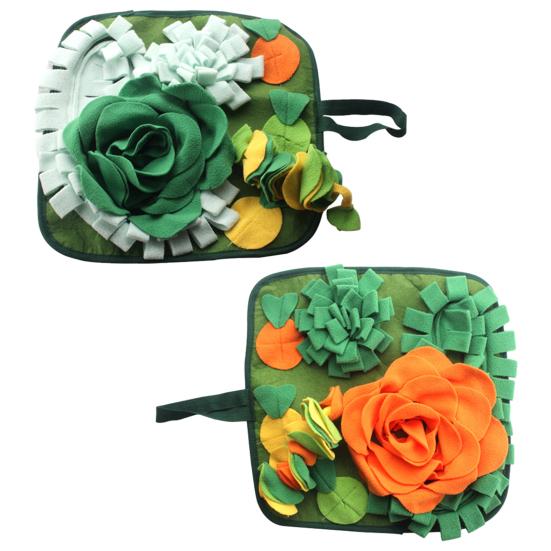 Haustier Schnüffelmatte Interaktive Meerschweinchen Schnüffelmatte Langsame Fütterung Kaninchen Futtersuche