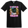 Tyler the Creator Vintage Art T Shirt Sunflower Design Funny Casual Tee