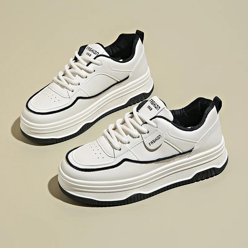 Fashion 2024 Latest Women's Shoes Spring and Autumn Fashion Versatile Casual Skateboarding Shoes Youth Campus Style Running Sports Shoes