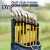 Golfclub Organizer Houder Clip met 9 Sleuven Verstelbare Breedte Universele Tas Stapelaar Eenvoudige Installatie Displayrek