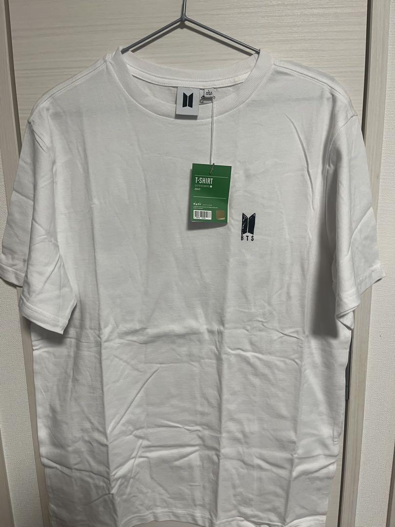 

[Б/У] Белая футболка BTS IN THE SOOP, размер L