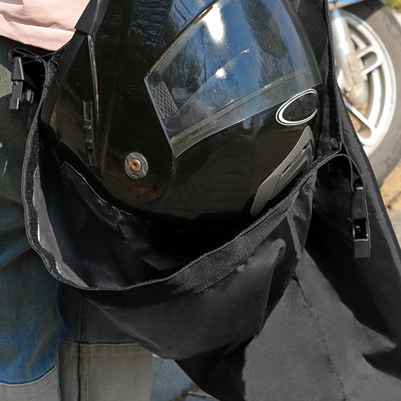 Portable Travel Motorcycle Waterproof Equipments Bag Motorbike Helmet Bag Combination Lock Anti-Theft Luggage Storage Bag