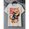 2026 Men's T-Shirt Funny Cartoon Black Cat Unicorn UFO Art 3D Print T Shirt Summer Men Women Short Sleeve Tee Casual Kid Y2k Top
