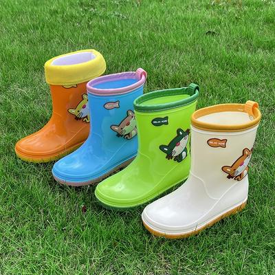 Kleinkind Kinder Regenstiefel Wasserdicht Gummi Regenschuhe