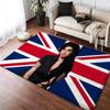 Sängerin A-Amy Winehouse Fußmatte Weich Verdickt Saugfähig Rutschfest Schlafzimmer Wohnzimmer Türvorleger Heimdekoration Flanell Teppiche