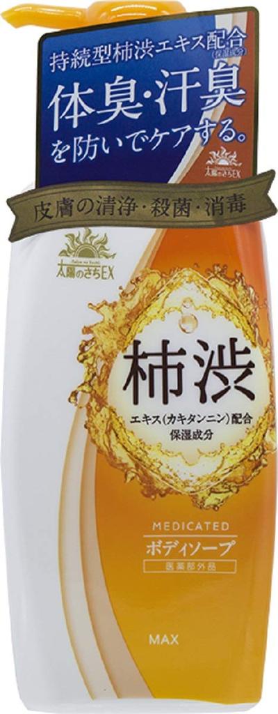 Medicated Taiyo no Sachi EX Persimmon Tannin Body Soap 500ml [Quasi-drug] (x 1)