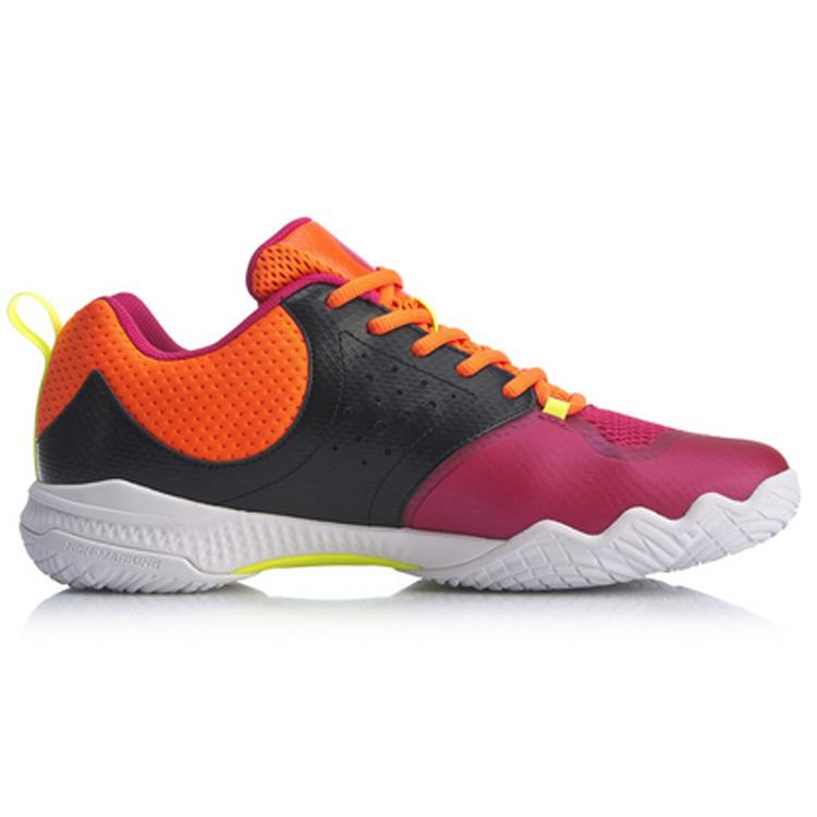 Li Ning Battle Halberd TD Cushioning Rebound Slip Resistant Abrasion Resistant Low top Badminton Shoes Unisex AYTQ011-3