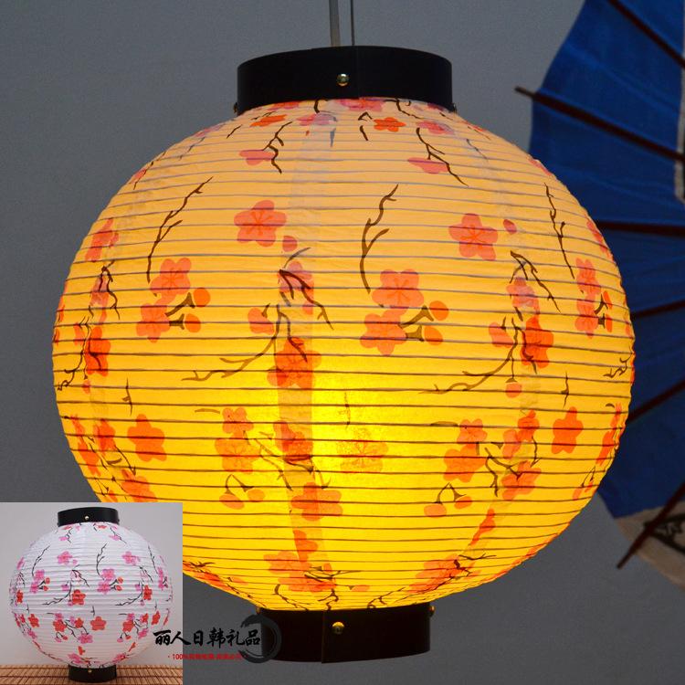 Japanese Sushi Paper Lantern, Korean Cuisine Sashimi Restaurant Advertising Decor