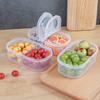 1pc Plastic Refrigerator Storage Box, Cheese Container, Butter Block and Cheese Slice Storage Box